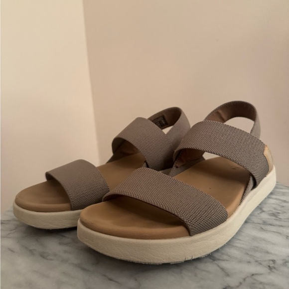 KEEN Women's Elle Backstrap Sandals Women’s Size 9 Brindle/Birch 1027160 Comfort - Picture 6 of 8